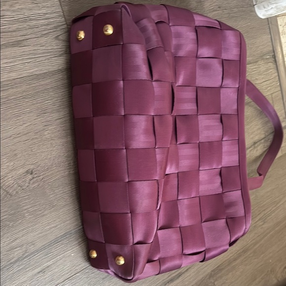 Harveys Purple Woven Tote Bag - Picture 3 of 3